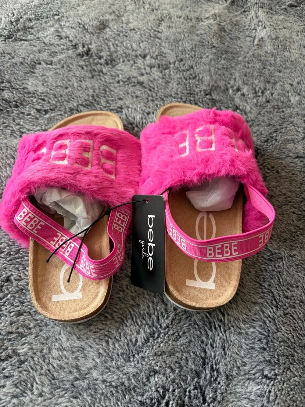 bebe vibrant fuzzy